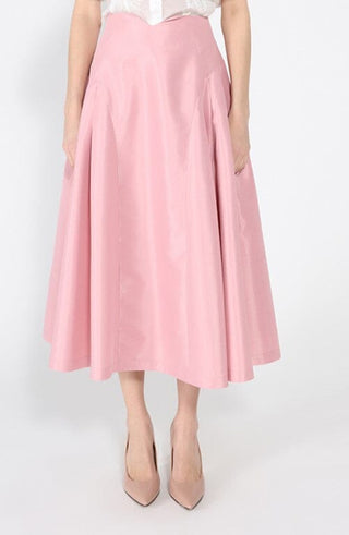 Wide Width Skirt with Back Zipper