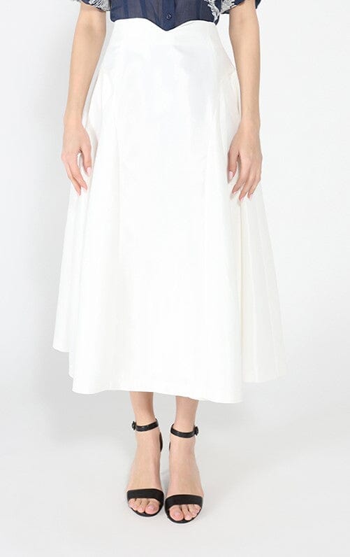 Wide Width Skirt with Back Zipper - Glamourous Grace
