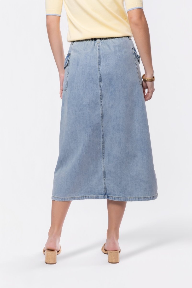 Willa Skirt (Blue) - Glamourous Grace