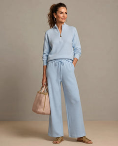 Women's Casual Plain Kashmir Set