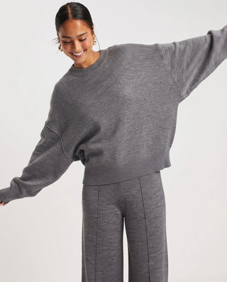 Women's Modest Knit Tricot Pullover Set