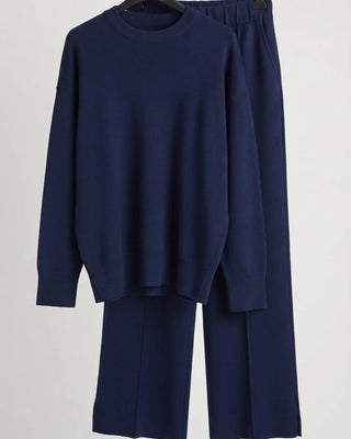 Women's Modest Knit Tricot Pullover Set
