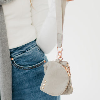Wonderlust Woven Dual Pouch Wristlet - NEW COLOR!