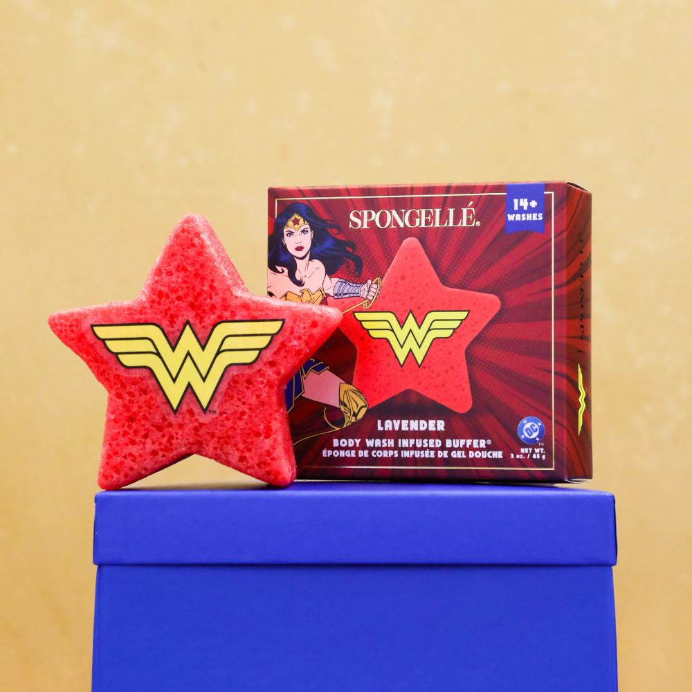 Wonder Woman™ Lavender Body Buffer | DC Superhero - Glamourous Grace