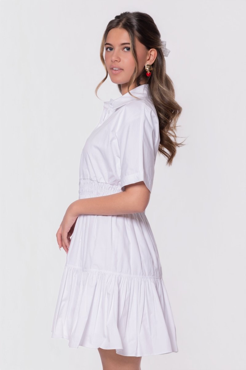 Wrenley Dress 36" (White)