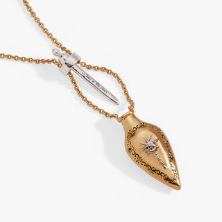 'Written in the Stars' Potion Bottle Slider Necklace