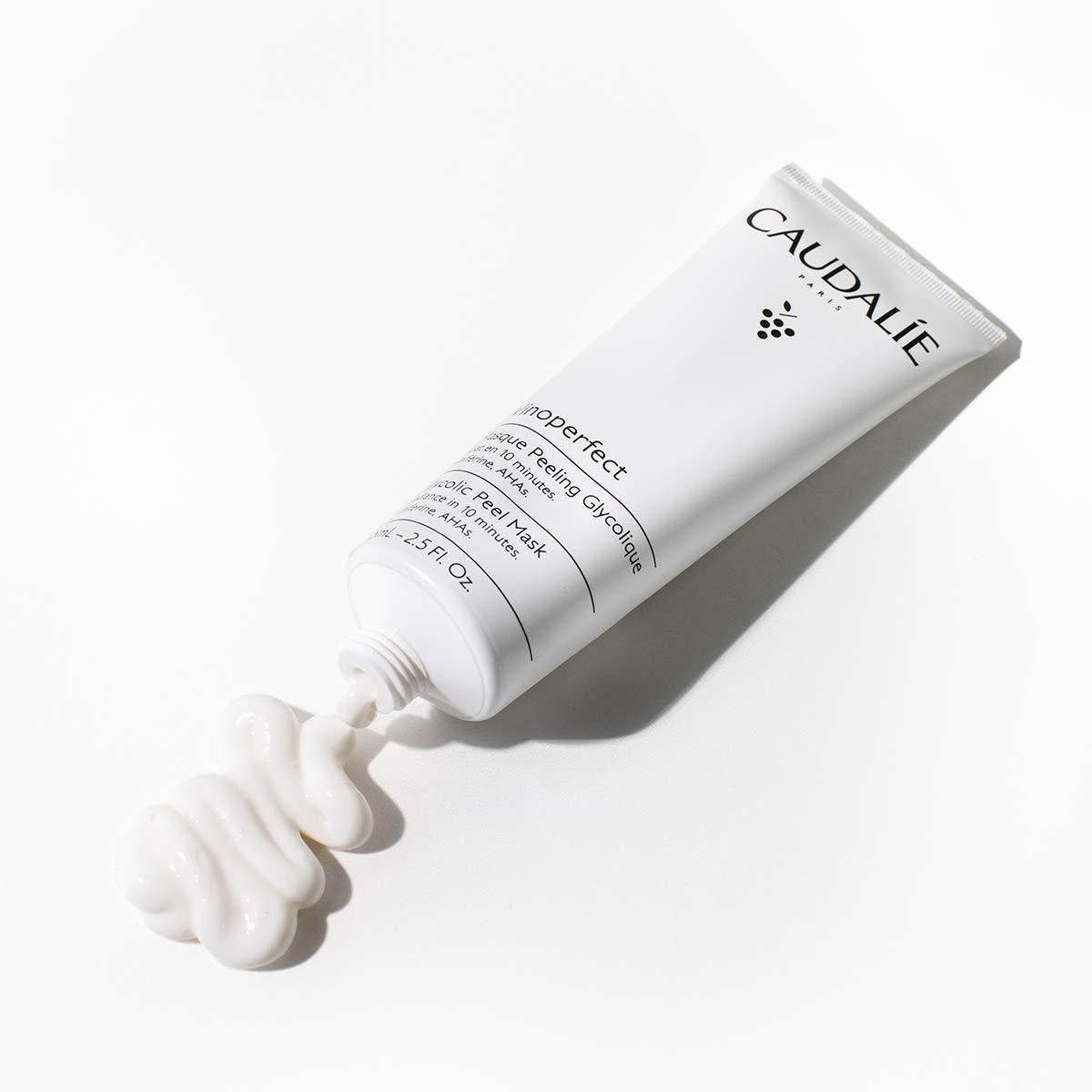 Caudalie Vinoperfect Glycolic Acid Mask - Brightening, Anti-Aging Skincare for Hyperpigmentation, 2.54 fl oz - Glamourous Grace