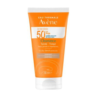 Avene Cleanance SPF 50+ Colored Sunscreen for Oily & Acne-Prone Skin - Non-Greasy, Tinted Protection - Glamourous Grace