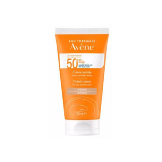 Avene Tinted Cream SPF50+ Unifying 50ml - Tinted Sunscreen Cream for Dry Skin with High SPF Protection - Glamourous Grace