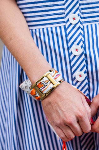 Wyatt Scarf Cuff - Glamourous Grace