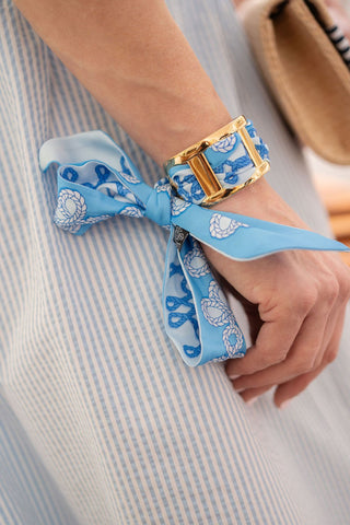 Wyatt Scarf Cuff - Glamourous Grace