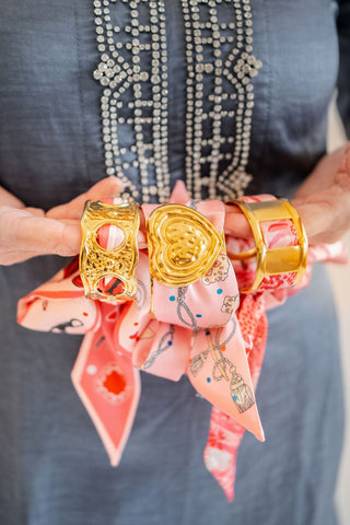 Wyatt Scarf Cuff - Glamourous Grace