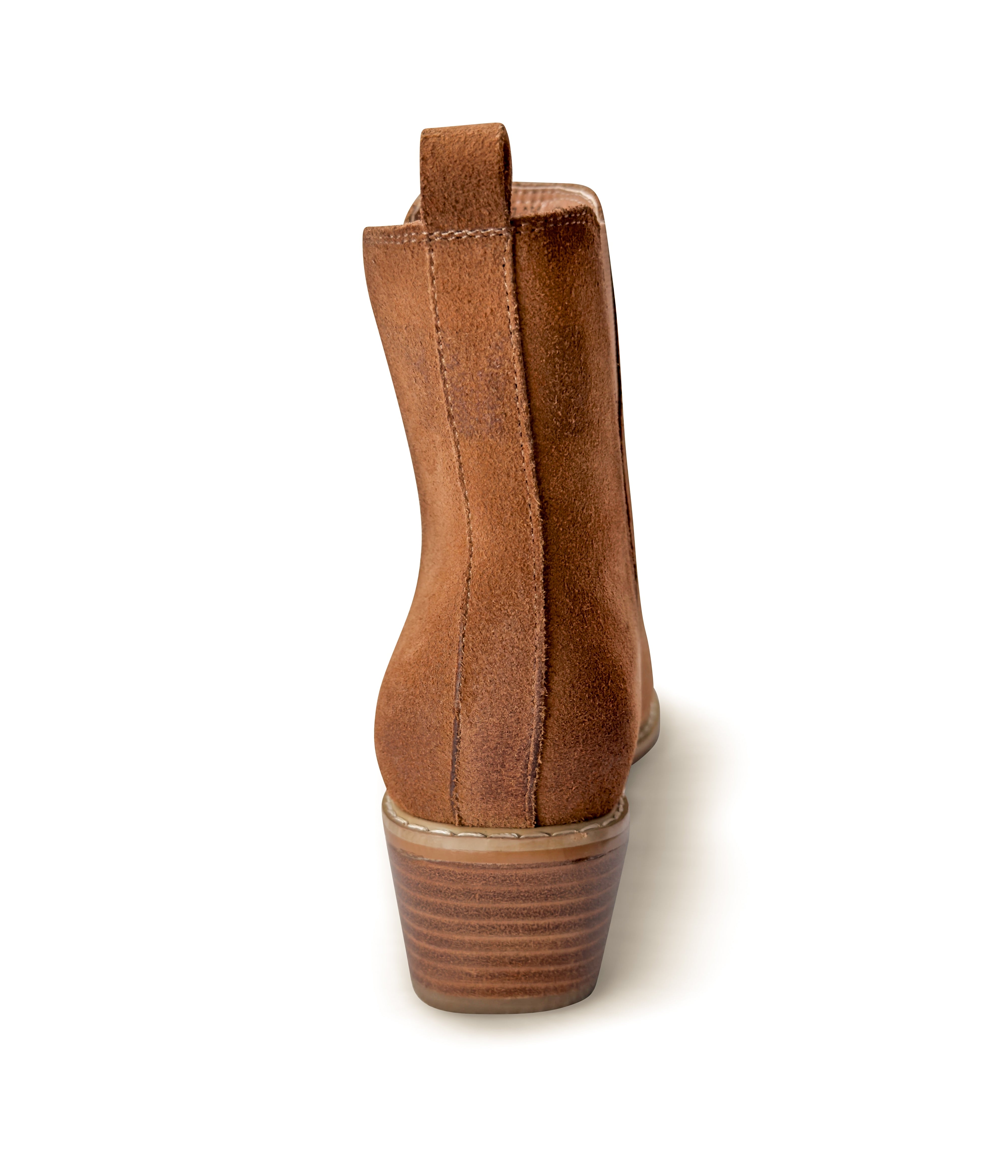 Wylie Suede Ankle Boot in Tan - Glamourous Grace