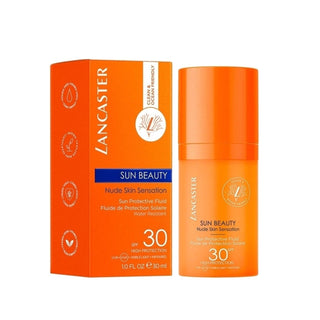 Lancaster Sun Beauty Sun Protective Fluid Spf30 - Reef-Safe, Vegan, Water-Resistant Sunscreen for Face and Decolletage - Glamourous Grace