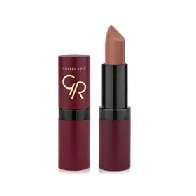Golden Rose Velvet Matte Lipstick - Moisturizing, Paraben-Free Cosmetic Lipstick for Long-Lasting Lip Color - Glamourous Grace