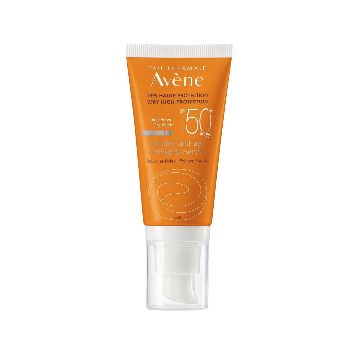 Avene Anti-Aging SPF 50+ Sunscreen - Protects Against UVB Rays, Reduces Fine Lines & Wrinkles - 1.69 fl oz - Glamourous Grace