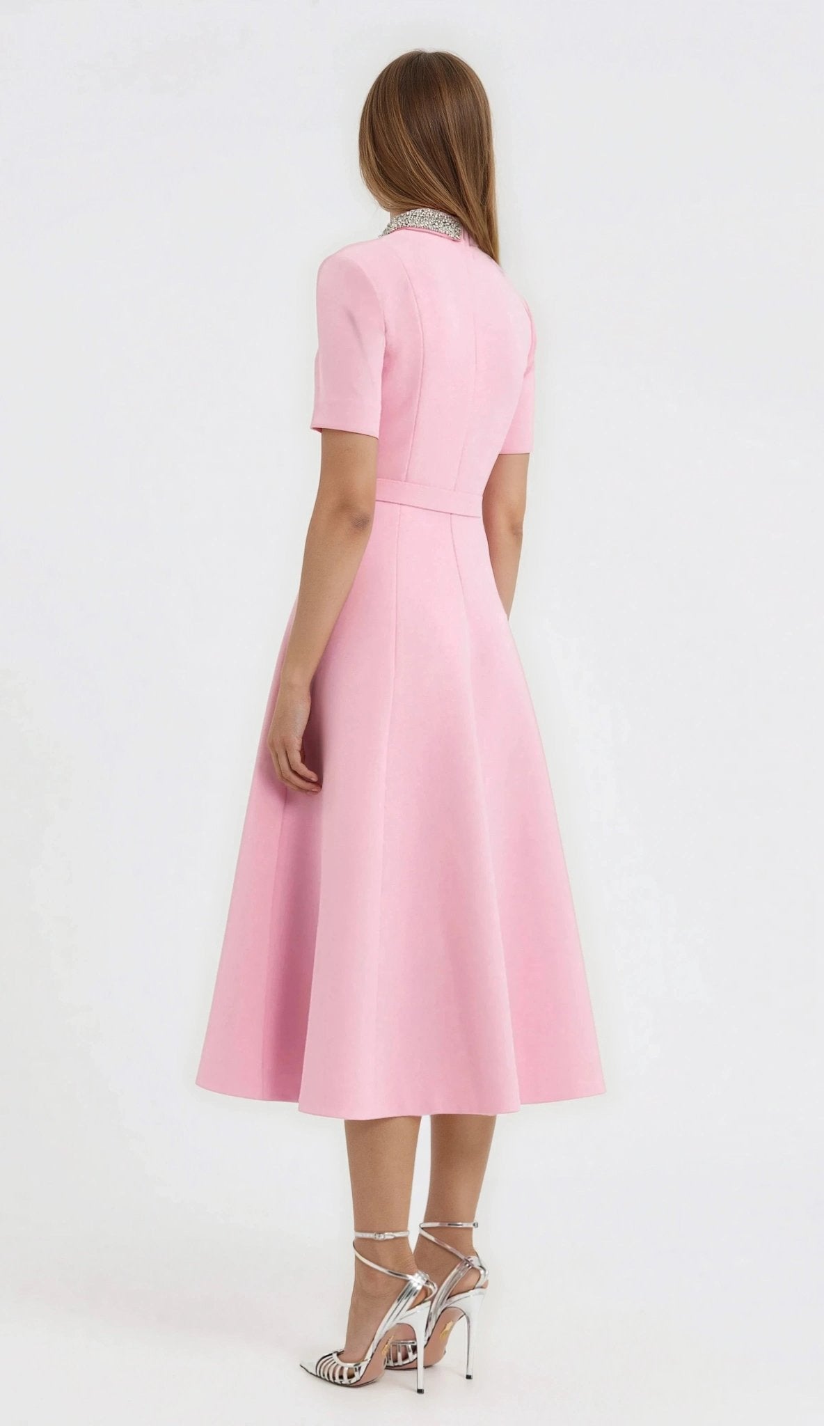 Xena S/S Midi – Pink - Glamourous Grace