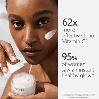 Caudalie Vinoperfect Instant Brightening Moisturizing Day Cream - Dark Spot Corrector, Hydrating Skincare for Uneven Skin Tone - Glamourous Grace