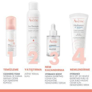 Avene Hydrance UV-Rich Moisturizing Cream SPF 30 - Hydrating, Non-Greasy, Sun Protection for Dry Skin