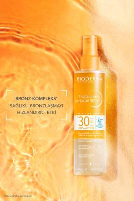 Bioderma Photoderm Bronz SPF30 Sunscreen Spray - Dual-Phase Sun Protection for Face, Body & Hair - Glamourous Grace