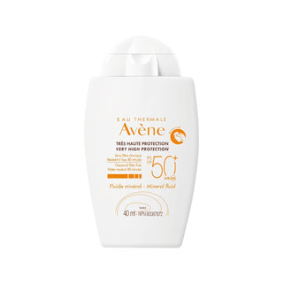 Avene Mineral Sunscreen Fluide SPF 50+ - High Protection for Sensitive Skin, 1.35 fl oz - Glamourous Grace