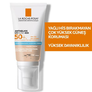 La Roche-Posay Anthelios UVmune 400 Tinted Sunscreen SPF 50+ - Hydrating, Sensitive Skin Friendly