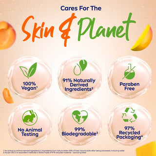Nivea Fresh Blends Apricot Mango Rice Milk Body Wash