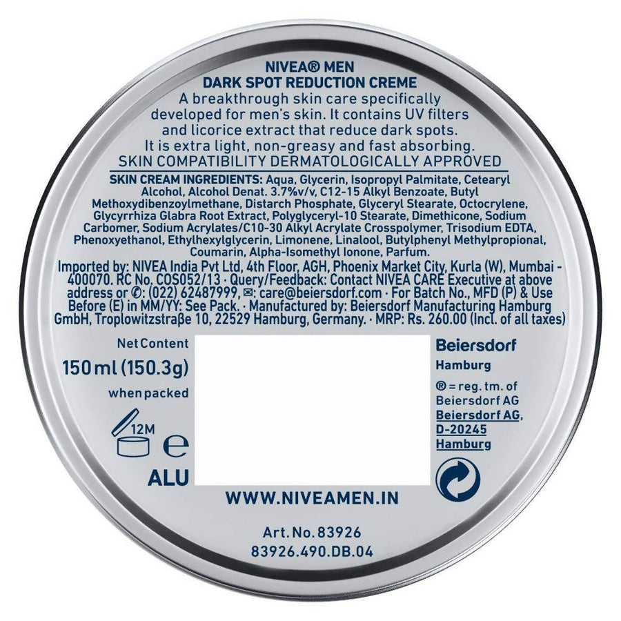 Nivea Men Dark Spot Reduction Crème