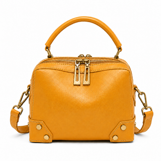 Top Grain Leather Crossbody Bag Women Natural Leather Shoulder Bag Vintage Style Leather Handbag Christmas Gift For Her SX6626