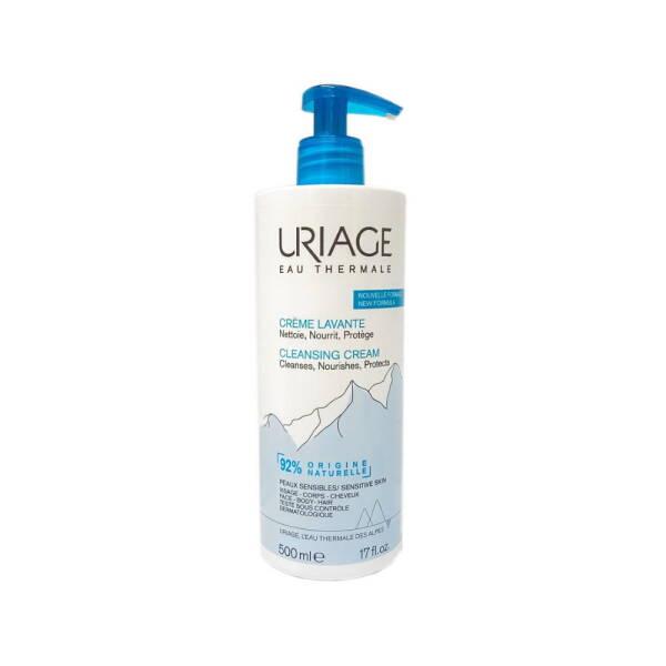 Uriage Gentle Cleansing Cream with Thermal Spring Water & Nourishing Milk - 16.91 fl oz, Paraben-Free & Moisturizing - Glamourous Grace
