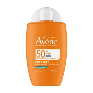Avene Ultra Fluid Oil Control SPF50 Sunscreen for Oily Skin - High Protection, Oil-Free, Lightweight - Glamourous Grace