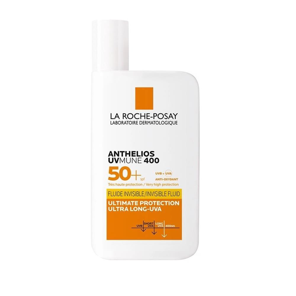 La Roche Posay Anthelios UVMUNE 400 Invisible Fluid Sunscreen SPF50+ 50ml - Glamourous Grace