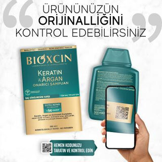 Bioxcin Keratin Argan Repair Shampoo - Nourishing and Repairing Damaged Hair with Keratin, Argan Oil, and Vitamins - Glamourous Grace