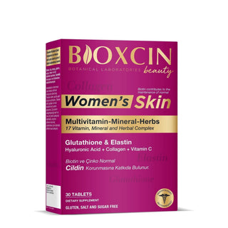 Bioxcin Beauty Women's: Advanced Skin, Hair & Nails Formula - Collagen, Hyaluronic Acid, & Biotin - Skin Care Dietary Supplement - Glamourous Grace