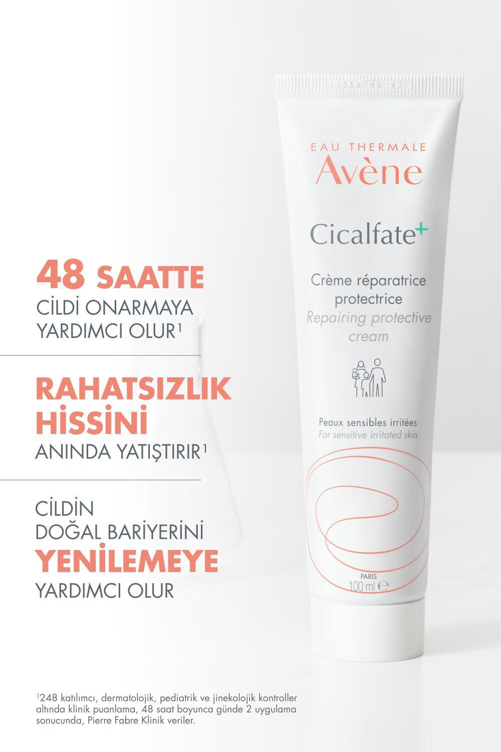 Avene Cicalfate+ Soothing and Repairing Skin Care Cream for Sensitive Skin - 3.38 fl oz - Glamourous Grace