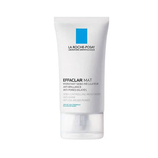 La Roche Posay Effaclar Mat Anti-Shine Moisturizer for Oily Skin - Mattifying, Hydrating, Minimizes Pores - 40ml - Glamourous Grace