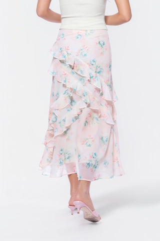 Zella Skirt (Pink/Green)