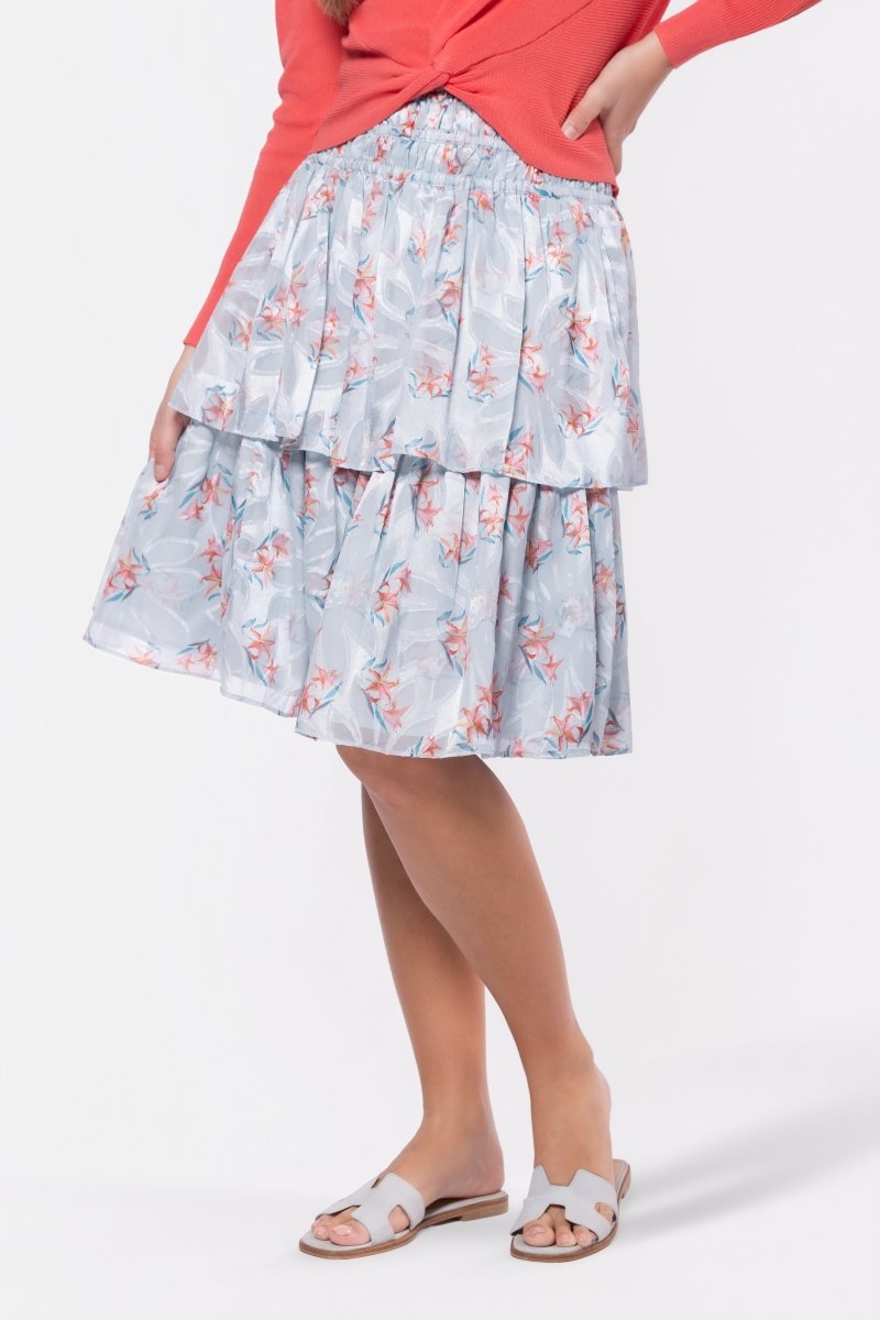 Zena Skirt 26" (Mint Blue) - Glamourous Grace