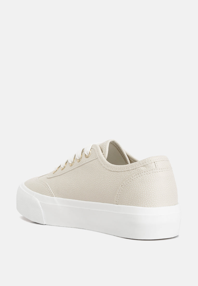 Zenda Chunky Flatform Sneakers - Glamourous Grace