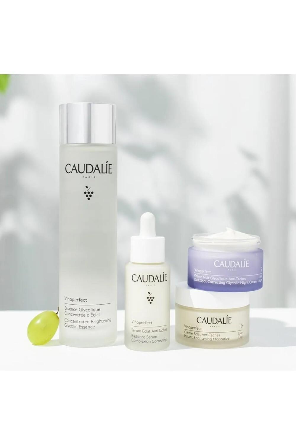 Caudalie Vinoperfect Dark Spot Night Cream - Natural, Non-Comedogenic & Dermatologically Tested Night Care for Hyperpigmentation - Glamourous Grace