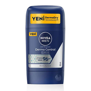 Nivea Men Anti-Perspirant Deodorant Stick Dermo Control Clinical - Long Lasting Protection for Men - 96 Hour Sweat and Odor Control - Glamourous Grace